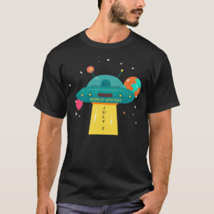 Werelddag van de UFO T-shirt