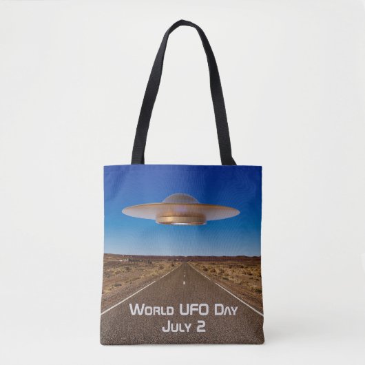 Werelddag van de UFO Tote Bag (Voorkant)