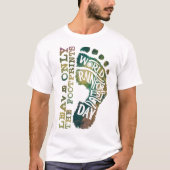 WERELDDAG VAN HET REGENWOUD - LAAT ALLEEN DE VOETA T-SHIRT (Voorkant)