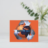 Werelddag verandering op Aarde Briefkaart (Staand voorkant)