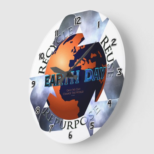 Werelddag verandering op Aarde Grote Klok (Hoek)