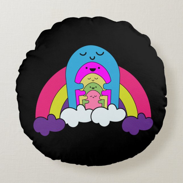 Werelddag voor de geestelijke gezondheid rond kussen (Voorkant)