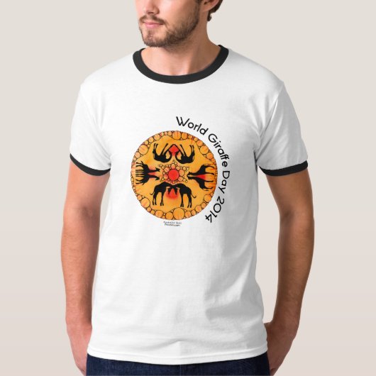 Werelddag voor de Giraffe shirt (Voorkant)