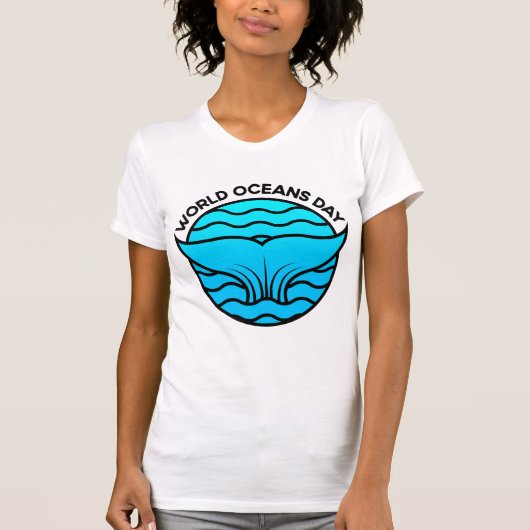 Werelddag voor de Oceanen T-shirt (Voorkant)