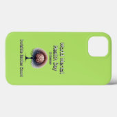 Werelddag voor geestelijke gezondheid. Onzichtbare Case-Mate iPhone Case (Achterkant (horizontaal))