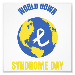 Werelddag voor het downsyndroom (3) foto afdruk