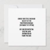 Werelddag voor tabak kaart (Achterkant)