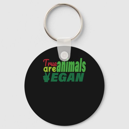 werelddag voor vegetariërs sleutelhanger (Voorkant)
