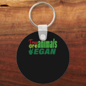 werelddag voor vegetariërs sleutelhanger (Voorkant)