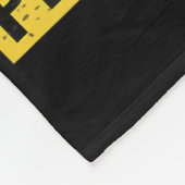 Werelddag voor Zelfmoordpreventie Bewustzijn Gele  Fleece Deken (Hoek)