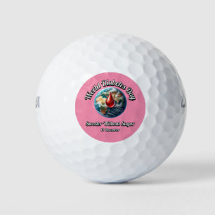 Werelddiabetesdag. Zoeter zonder suiker. Golfballen