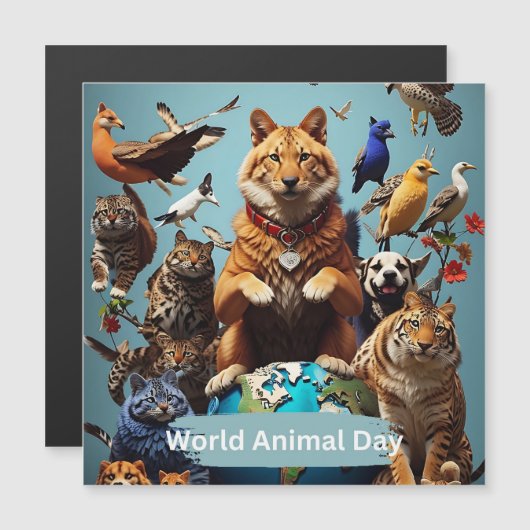 Werelddierdag (Voorkant / Achterkant)