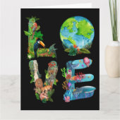 Werelddierdag - bescherming van het Shirt tegen di Kaart (Voorkant)