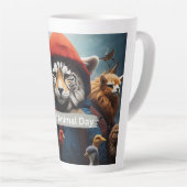 Werelddierdag Latte Mok (Rechterhoek)