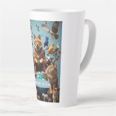 Werelddierdag Latte Mok (Rechterhoek)