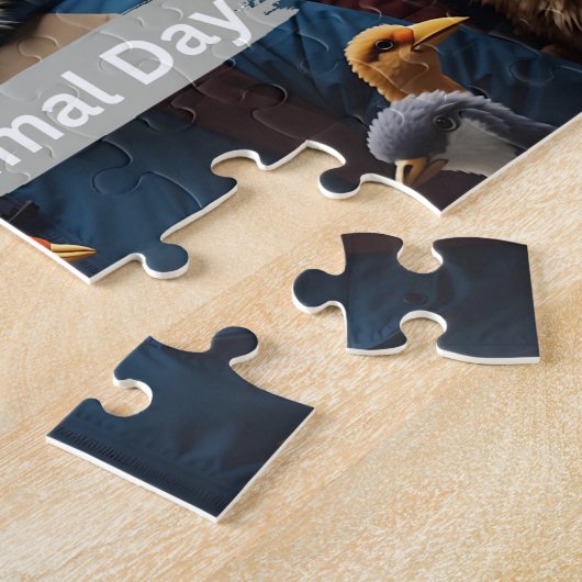 Werelddierdag Legpuzzel (Zijkant)