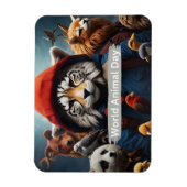 Werelddierdag Magneet (Verticaal)