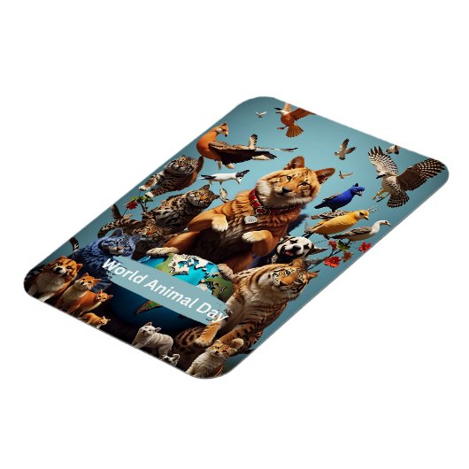 Werelddierdag Magneet (Linkerzijde)