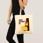 Werelddierdag Tote Bag (Voorkant (product))