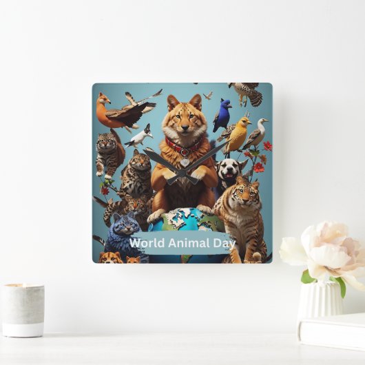 Werelddierdag Vierkante Klok (Huis)