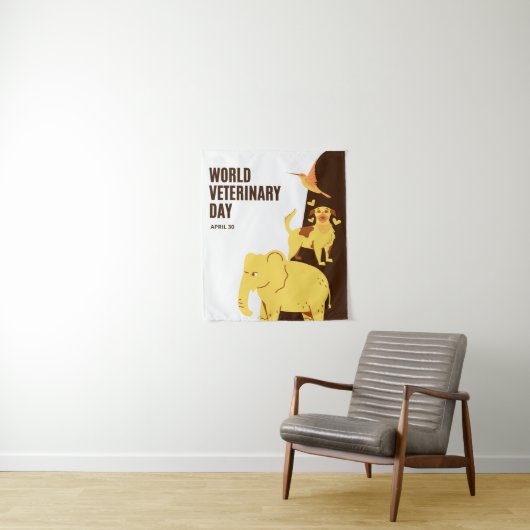 Werelddierdag Wandkleed (In situ)