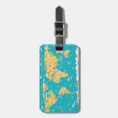 Werelddieren Bagagelabel (Voorkant verticaal)