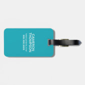 Werelddieren Bagagelabel (Achterkant horizontaal)