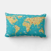 Werelddieren Kussen (Achterkant)