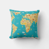 Werelddieren Kussen (Voorkant)