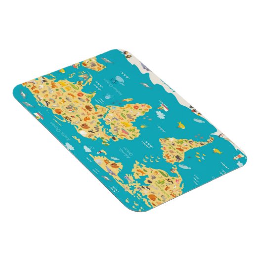 Werelddieren Magneet (Rechterzijde)