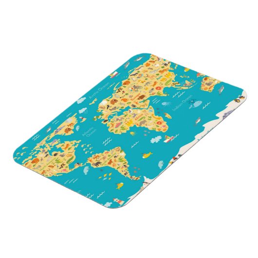 Werelddieren Magneet (Linkerzijde)