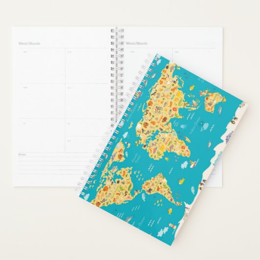Werelddieren Planner (Display)