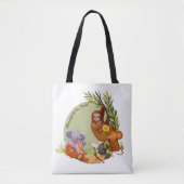 Werelddieren Tote Bag (Voorkant)