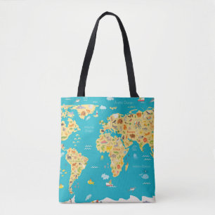 Werelddieren Tote Bag