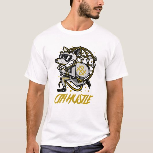Werelddierendag - City Hustle Business Rat T-shirt (Voorkant)