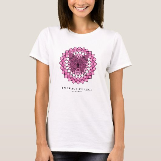 Werelddierendag - Embrace Change Butterfly T-shirt (Voorkant)