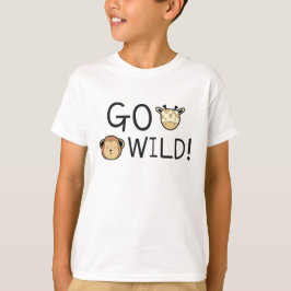 Werelddierendag - Go Wild T-shirt