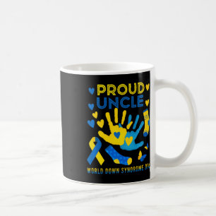 Werelddown syndrome dag van bewustwording van rond koffiemok