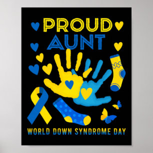 Werelddown syndrome sensibilisatiedag T21 ProTante Poster