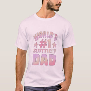 Werelden #1 slettiest vader t-shirt