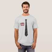 Werelden Best Dad Label Stropdas Executive Zwart T-shirt (Voorkant volledig)