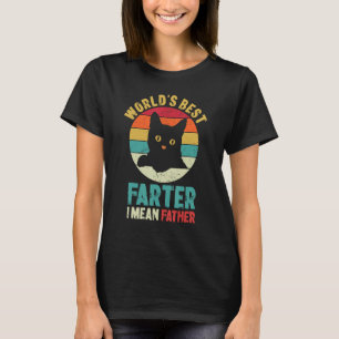 Werelden Best Farter Ik bedoel Vader Beste Kat Pap T-shirt