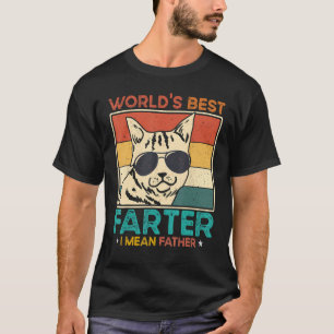 Werelden Best Farter Ik bedoel Vader Beste Kat Pap T-shirt