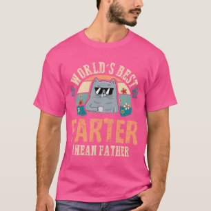 Werelden Best Farter Ik bedoel Vader Beste Kat Pap T-shirt