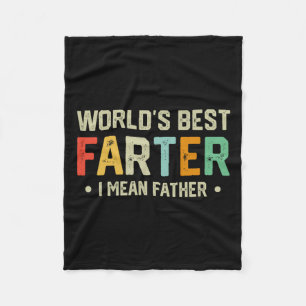 Werelden Best Farter Ik bedoel Vader Mannen Vaderd Fleece Deken