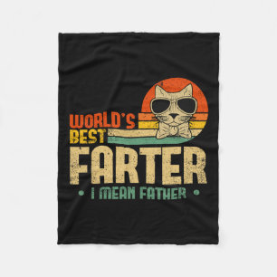 Werelden Best Farter Ik bedoel Vader Mannen Vaderd Fleece Deken