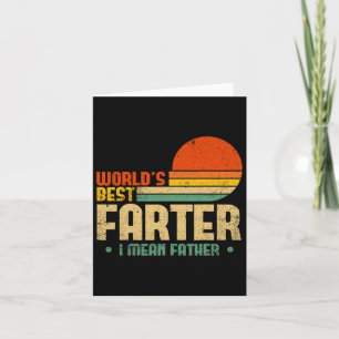Werelden Best Farter Ik bedoel Vader Mannen Vaderd Kaart