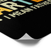 Werelden Best Farter Ik bedoel Vader Mannen Vaderd Poster (Hoek)