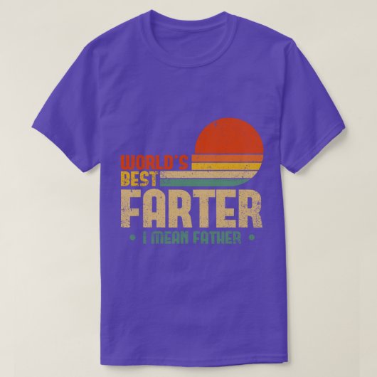Werelden Best Farter Ik bedoel Vader Mannen Vaderd T-shirt (Design voorkant)
