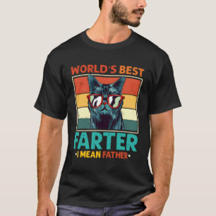 Werelden Best Fer Ik bedoel Father Cat Dad Fathers T-shirt